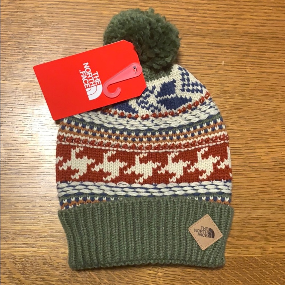North Face Fair Isle Beanie NWT